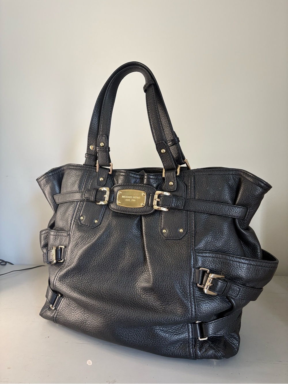 Michael Kors Leather Black Bag